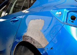Car body damage repair seal